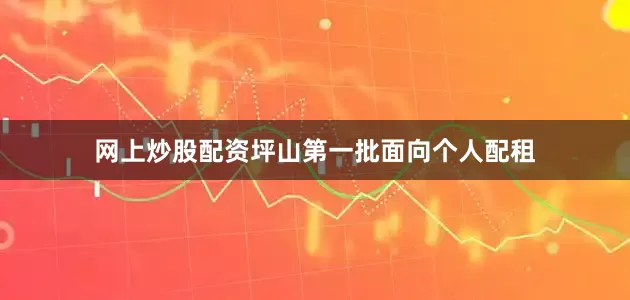 网上炒股配资坪山第一批面向个人配租