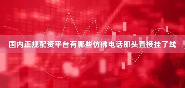 国内正规配资平台有哪些仿佛电话那头直接挂了线